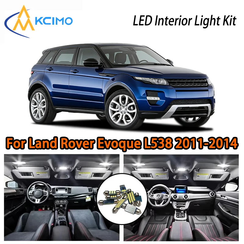 

Premium Two Colors Choice For Land Rover Evoque L538 2011-2014 LED Interior Light, Super Bright, Creates Cozy Atmosphere