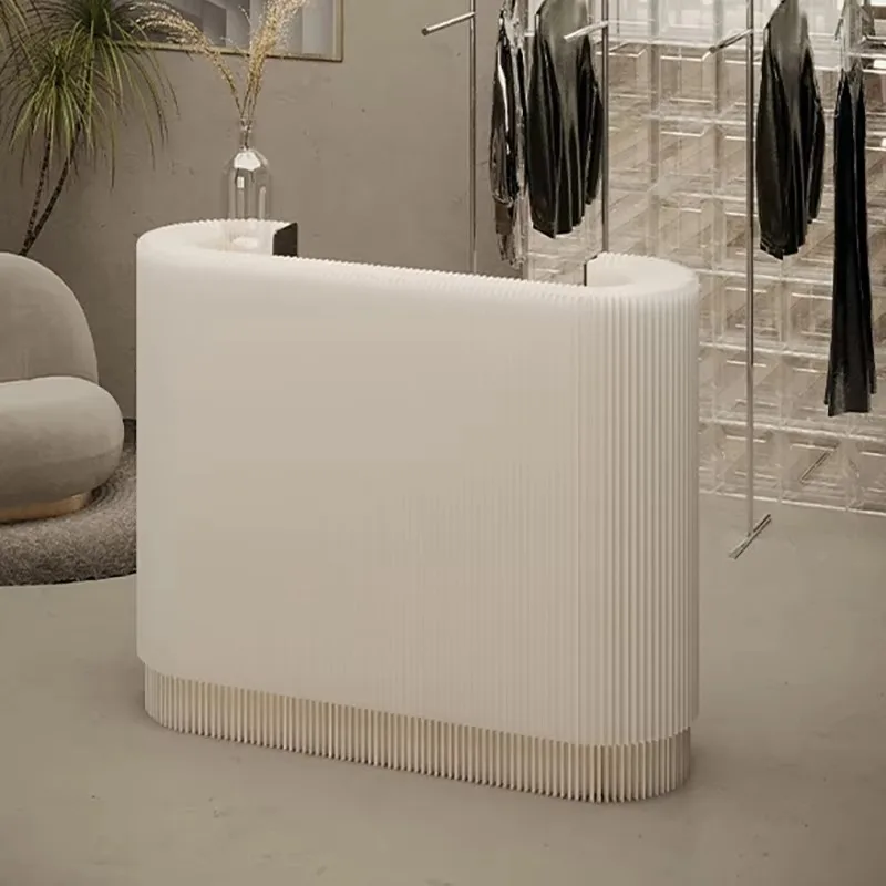 Simple Premium Reception Desks Glam Modern Nordic Unique Bar Counter Luxury Cute Escritorio De Recepcion Commercial Furniture