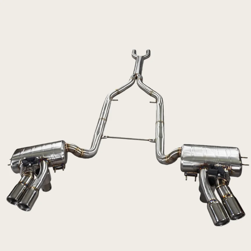 Performance Catback Exhaust System for  Spyder 4.2L Stainless Steel With Muffler/Valve High Quality  Exhaust System