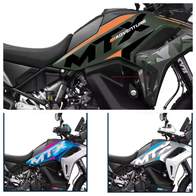 For CFMOTO 1000MT-X 1000MTX 2026 Motorcycle Modification Fuel Tank Side Decorative Stickers Decals Accessories