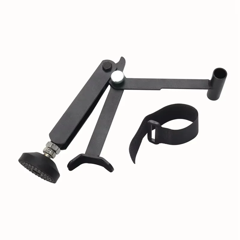 Motorcycle Stand Lifting Support Frame Foldable Heavy Lift Stand Stable Crane Frame For Motorcycle With Upgraded Armrest image 5
