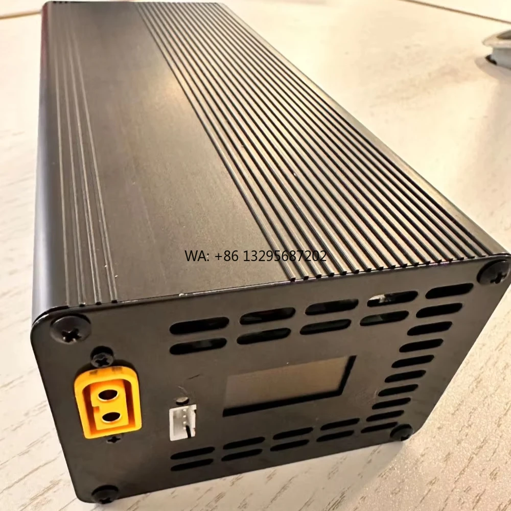 CE Smart Digital Bicycle Forklift Charger 6A Current Voltage Adjust OLED Display Battery Chargers Model EY-BC7206