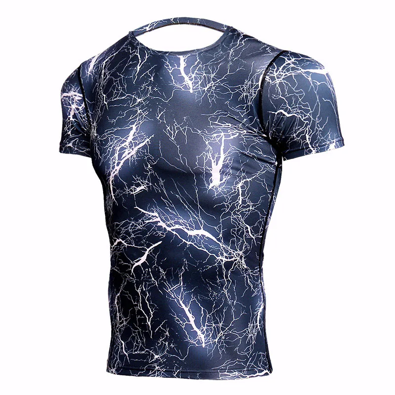 T-shirt à manches courtes imprimé en 3D pour hommes, chemise de rue à col rond, séchage rapide, extérieur, jungle, désert, camsalomon, exercice de