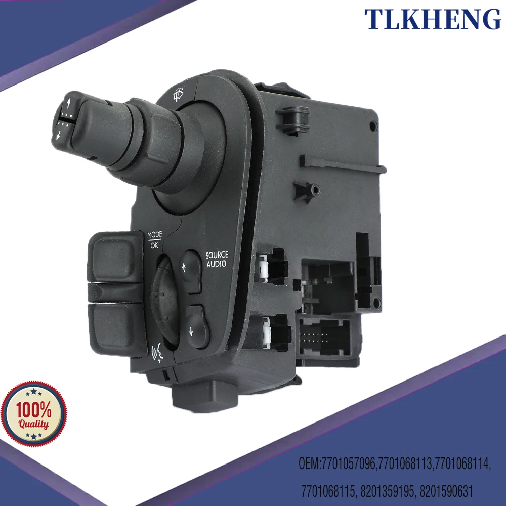 

8201590631 Steering Wheel Control Radio Guide Switch For Renault Clio III Modus Kangoo 7701068114