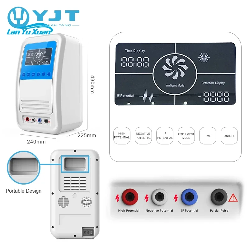 Similar Cosmo negative ion High Potential Therapy machine for insomnia, headache, Lumbar & back pain