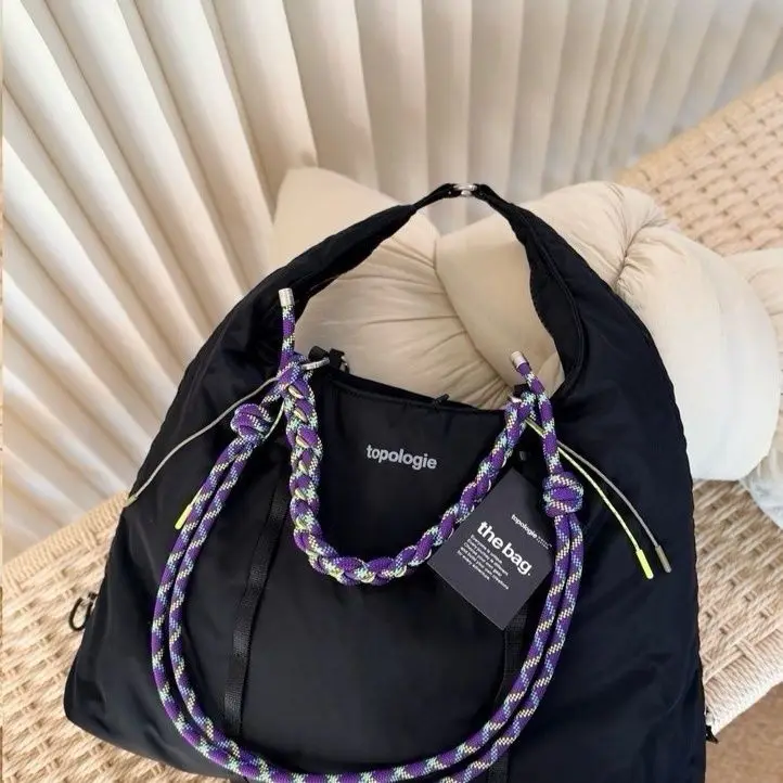

2026 New Fashion Versatile Hobo Bag Women Large Capacity Tote Shoulder Bag Drawstring Closure Handbag