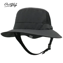 UPF50+ surf hat Spring and summer new outdoor surfing fisherman hat men surf cap women cool breathable sun surf hat