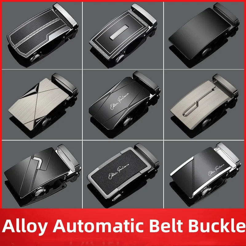 Fashion Belt Accessories DIY Leather Belt Replacement Buckle Men's Belt High Quality Alloy Automatic Belt Buckle