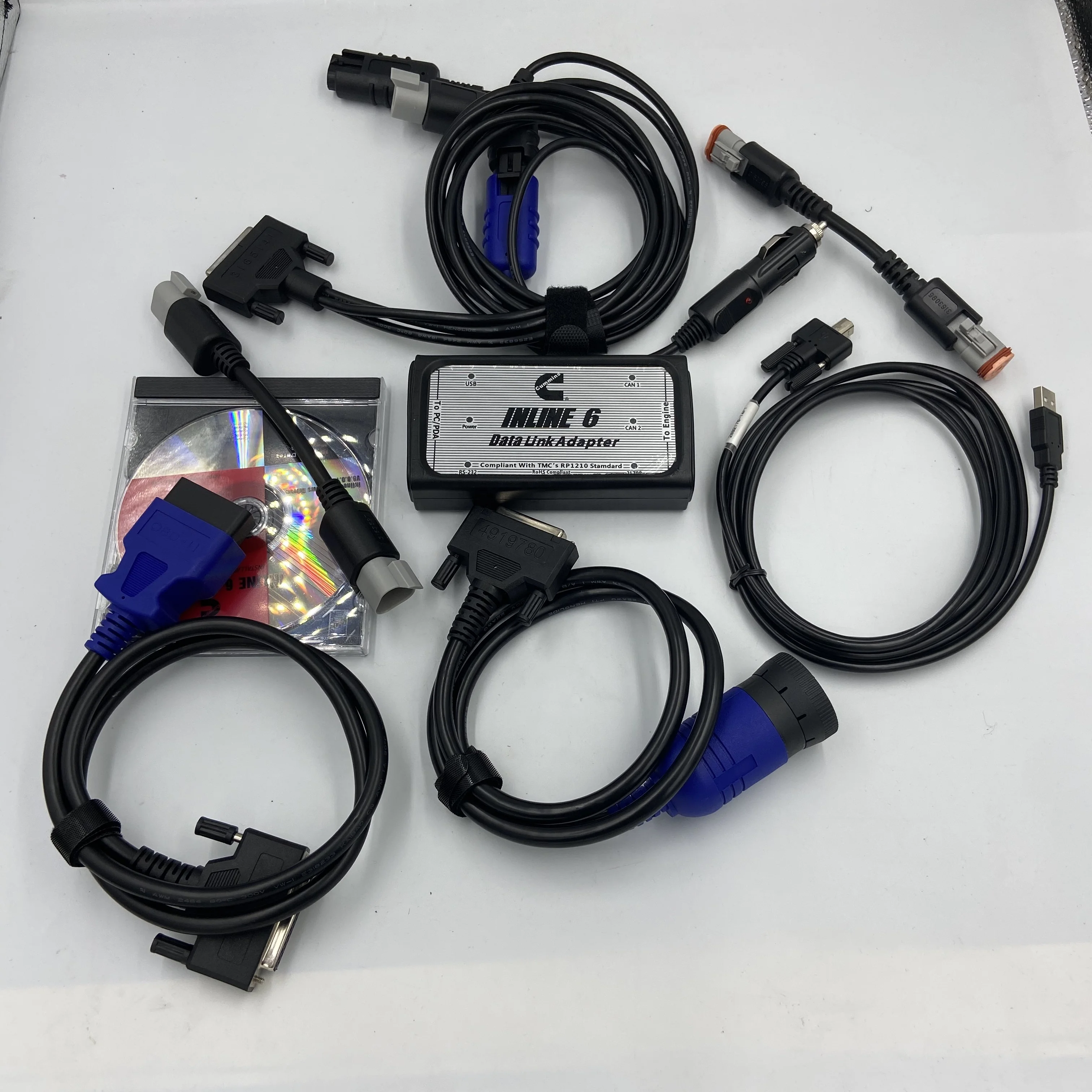 inline 6 Data Link Adapter Excavator ECM diagnostic tool 2892092