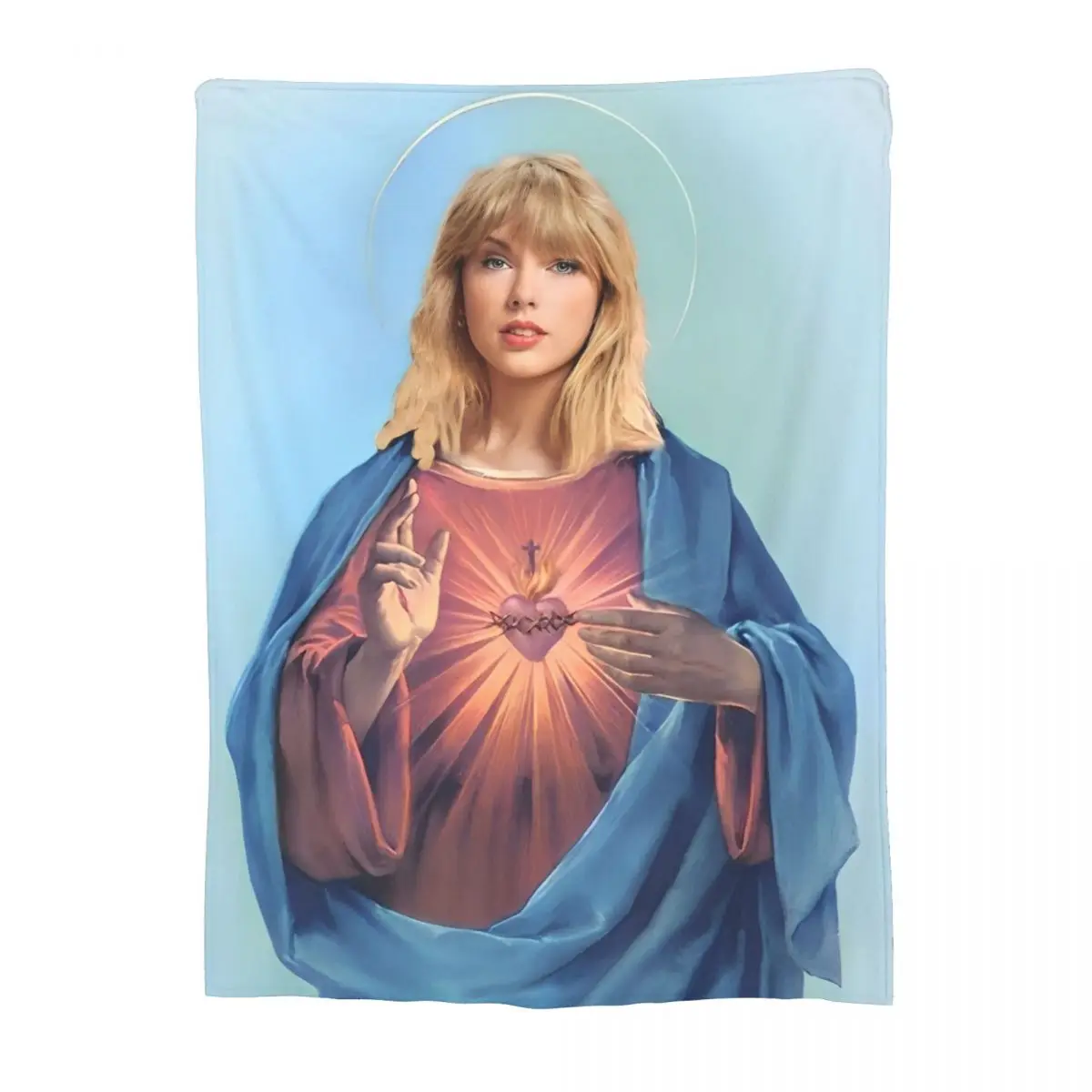 Famous Singer Swiftie Knitted Blanket Flannel Warm Throw Blankets for Home Couch Bedspread