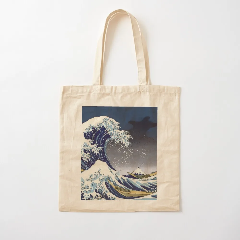 Great Wave: Kanagawa Night Tote Bag women bag custom tote bag