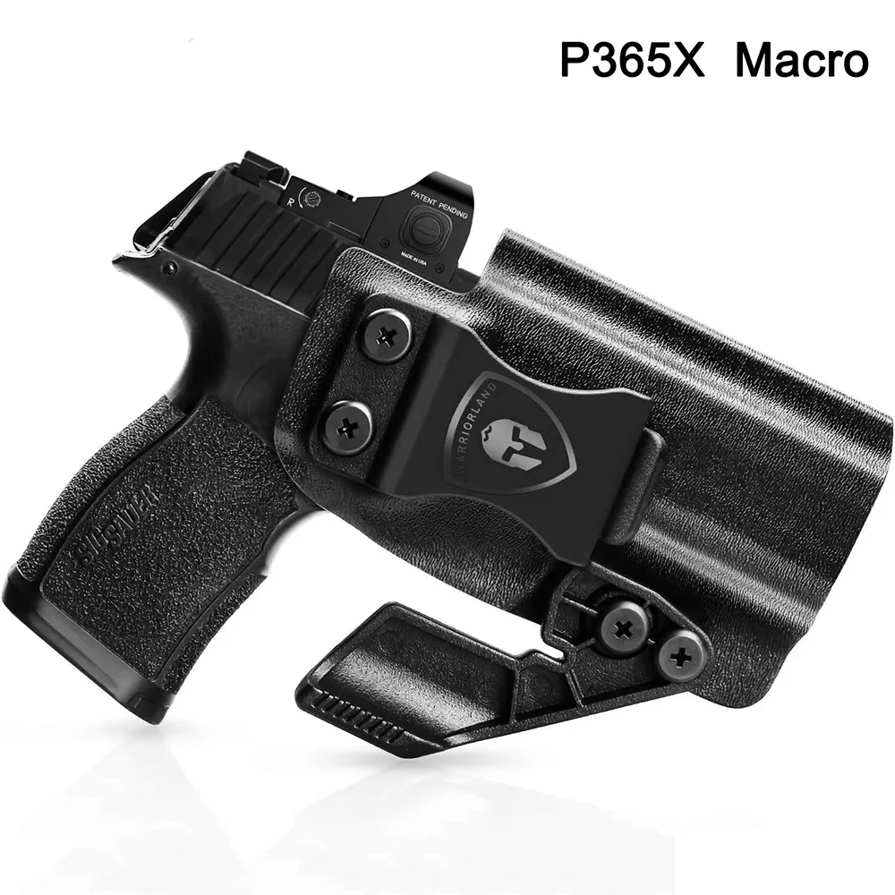 

P365 X Macro Holster, IWB Kydex Holster Optics Cut Fit: Sig Sauer P365-XMACRO Right Hand