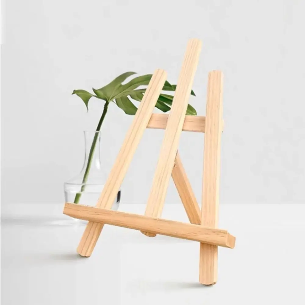 Foldable Tabletop Easel Lightweight Portable Wood Drawing Easel Adjustable Art Supply Sketching Painting Board Students Artist