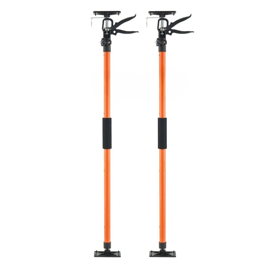 

Cabinet Jack Support Pole, 2-Pack, 45.7-114.2 Inch Steel Telescopic Quick Support Rod, Adjustable 3rd Hand System up to 154 lbs