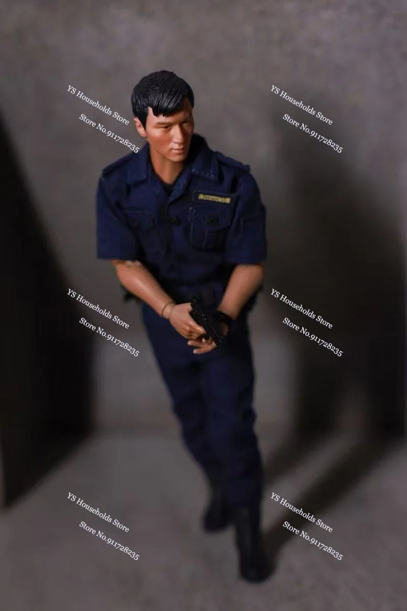 Limitado dos anos 90 escala 1/12 nicholas tse filme de ação policial figura de ação corpo móvel design pano 6 polegada homem soldado modelo brinquedos