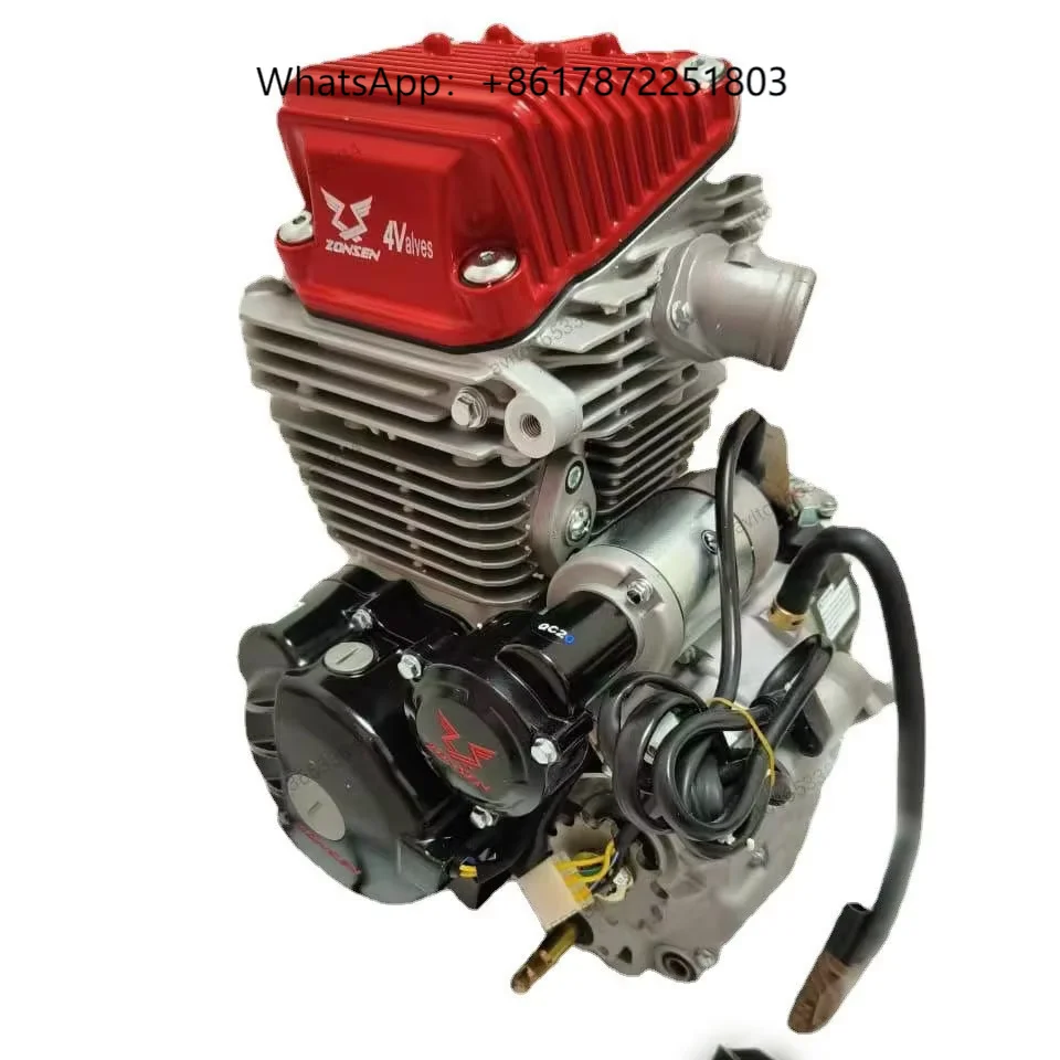 

Совершенно новый двигатель Zongshen CB250R 250cc, четырехклапанный двигатель с воздушным охлаждением, 4-тактный двигатель с зажиганием CDI, реставрация внедорожного двигателя Kevis