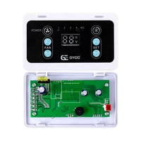 Évaporateur de conversion morte 12V 24V, panneau de commande et télécommande pour A/C, stationnement, climatisation électrique 2