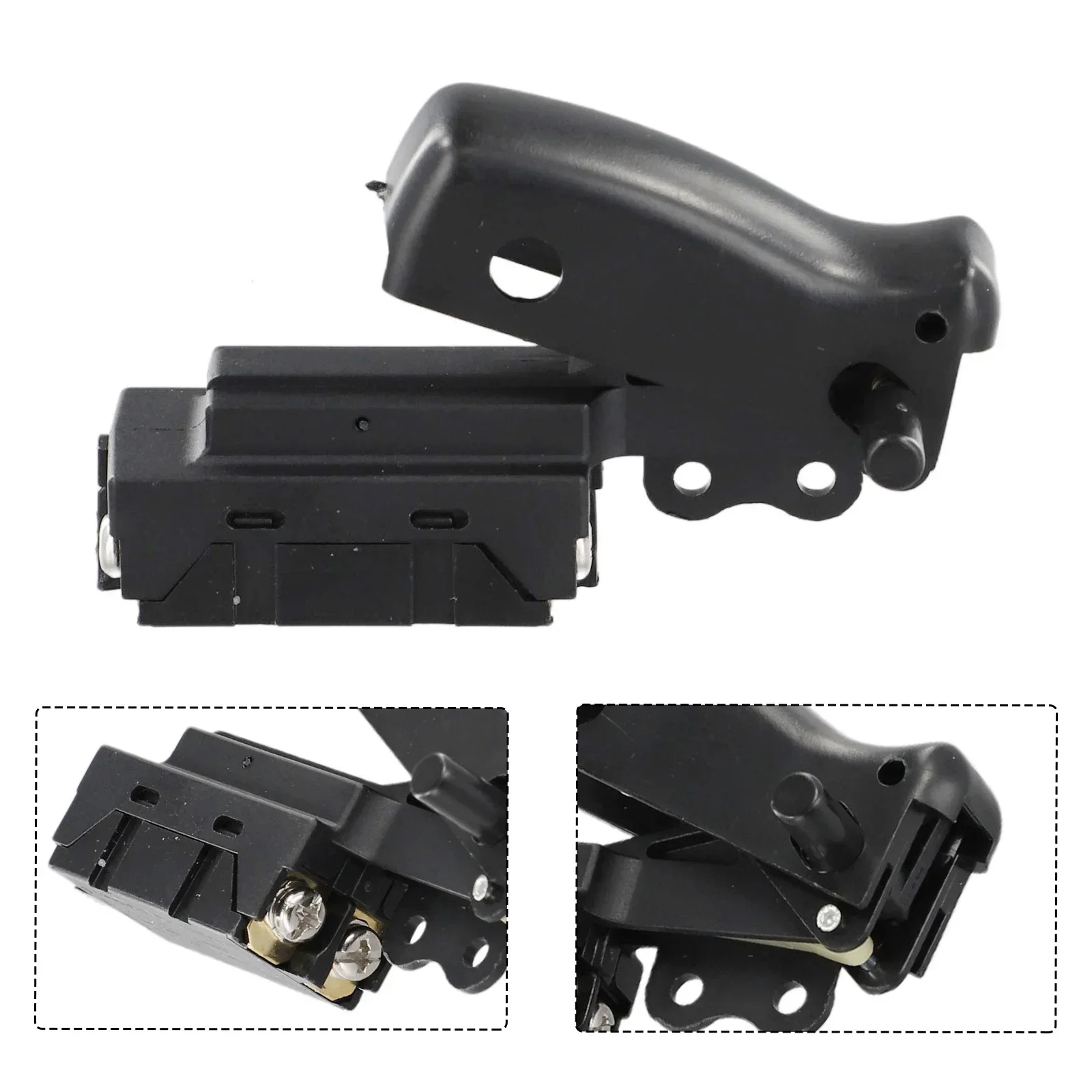 AC250V 10A Push Button Switch Angle Grinder Polisher Power Controlling Switch Cutting Machine Switch Power Tool Accessories