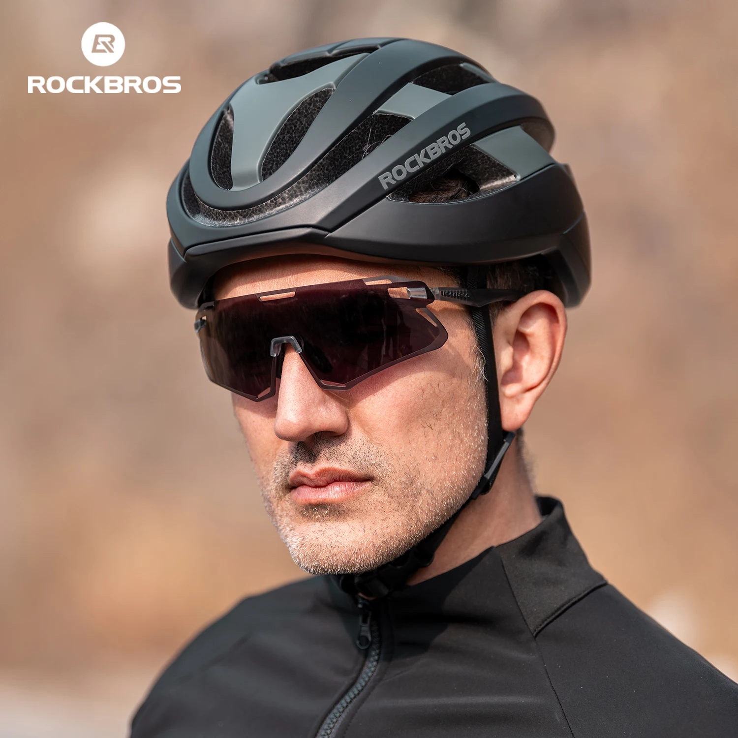 ROCKBROS Kacamata Bersepeda Kacamata Fotochromic Olahraga Luar Ruangan Kacamata UV400 Kacamata Hitam Sepeda Kacamata Memancing