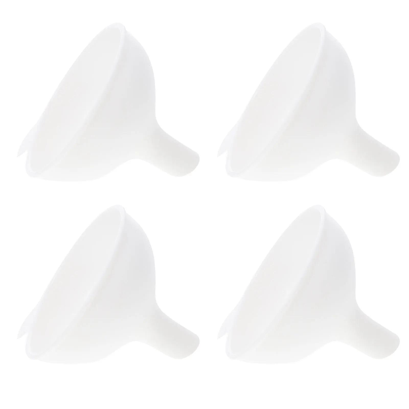 

4pcs Plastic Funnel Wide Mouth For Kitchen Oil Wine Soy Sauce Jam Liquid Dispensing Household Cooking Tools Funnel For Daily Use