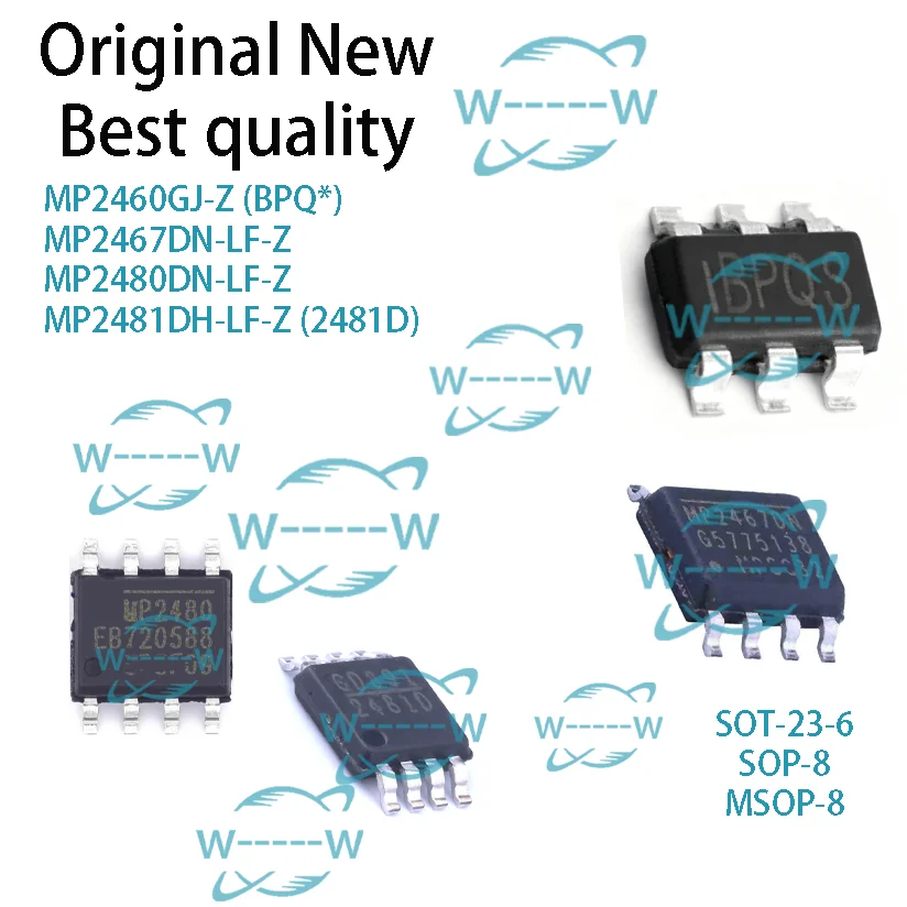 (10-50 PCS) MP2460GJ-Z BPQ MP2467DN-LF-Z MP2480DN-LF-Z MP2481DH-LF-Z 2481D MP2460GJ MP2467DN MP2480 MP2481D MP2481DH IC