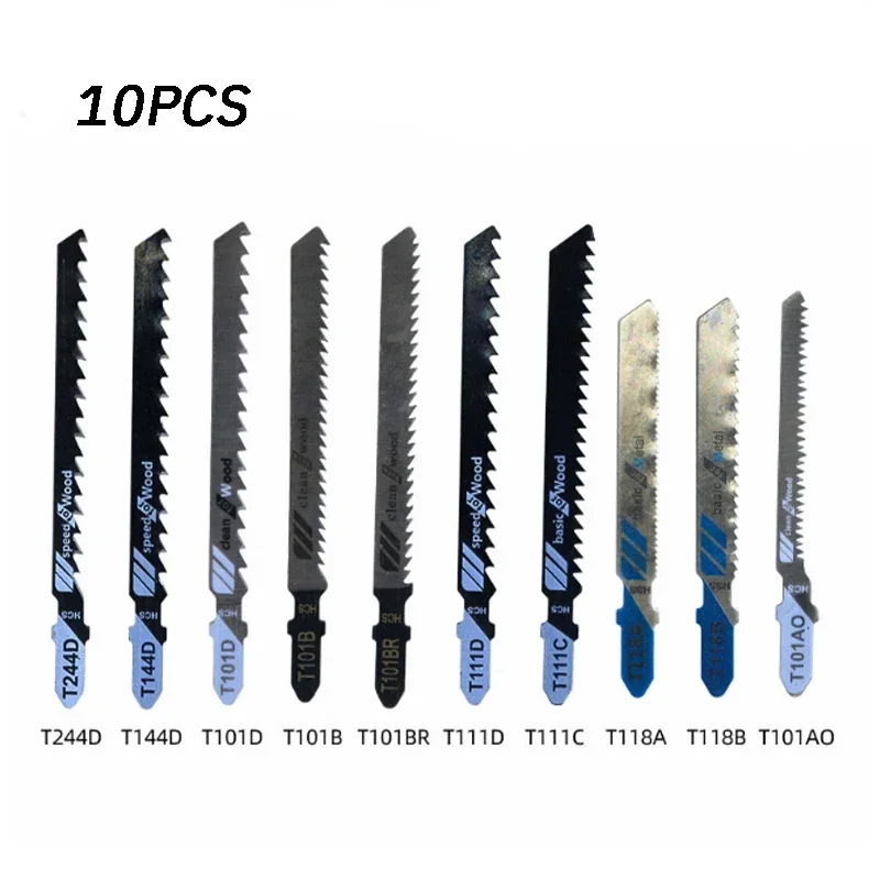 

10PCS Electric Saw Blades for Woodworking Metal Plastic Machines with Fine and Coarse Teeth to Prevent Edge Collapse Explosion