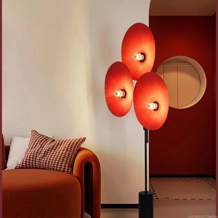 

French Dopamine Style Designer Metal Floor Lamp for Living Room Sofa Side, Bedroom & Commercial Ambiance with High-End Luxe Feel