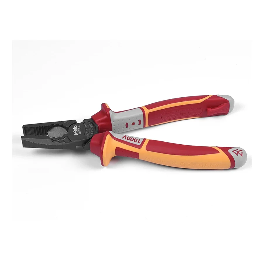 أداة السلامة فيلو 1000 فولت VDE كماشة معزولة للأسلاك والكابلات تصميم مريح 580 016 40 | 580 018 40 #5