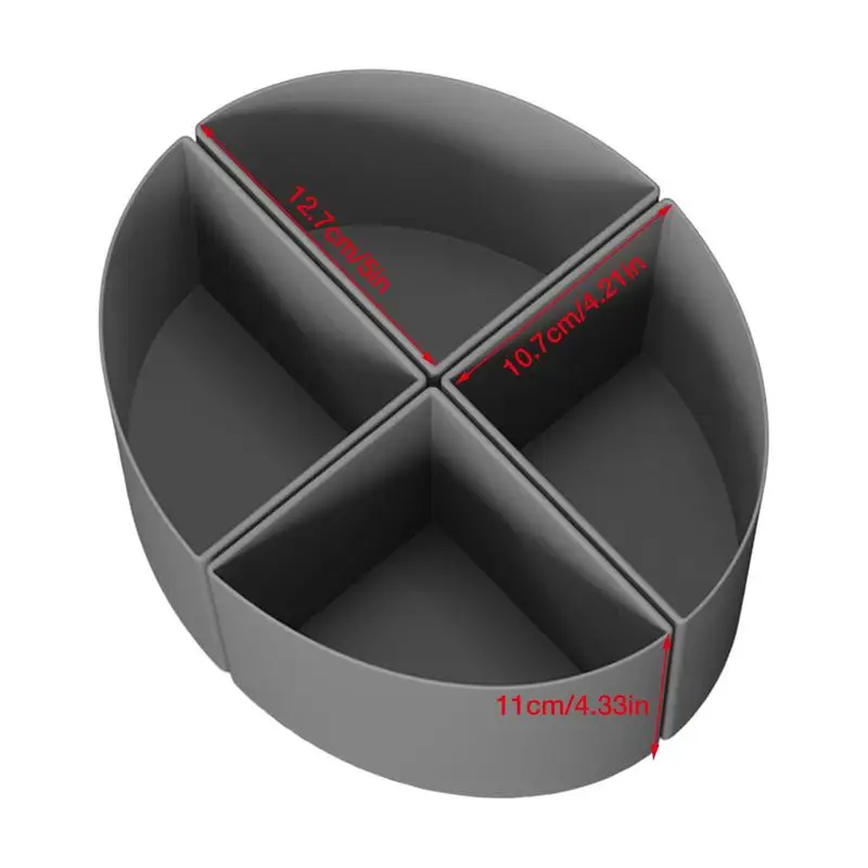 Slow Cooker Divider Silicone Insert BPA Free Dishwasher Safe Leak Proof & Easy To Clean Safe Divider Liners For Slow Cooker