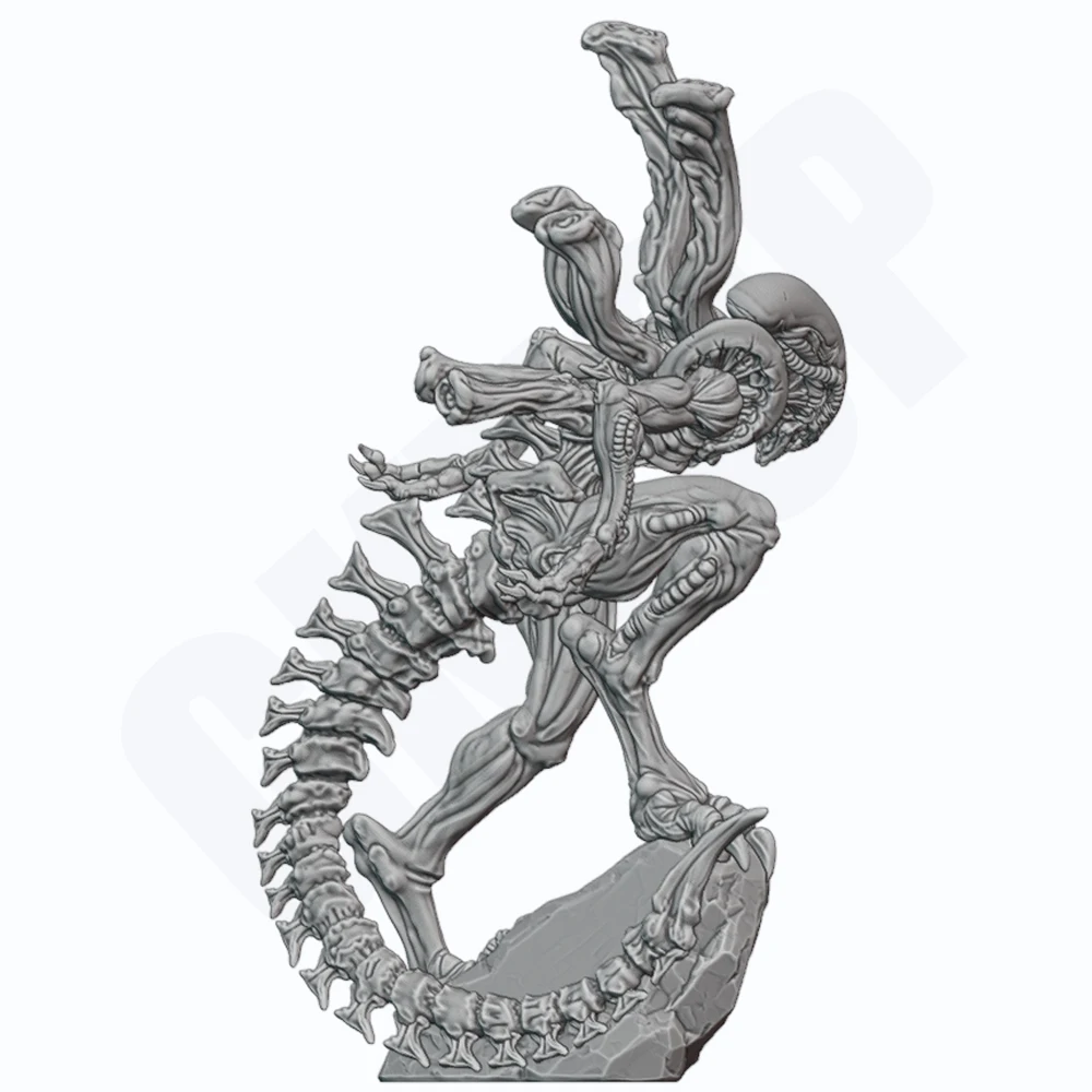 1:24 NSFW الوحوش الغريبة ثلاثية الأبعاد طباعة الراتنج مجموعات الالعاب Gk غير مصبوغ تمثال لتقوم بها بنفسك المفكك تمثال أنيمي دمية أرقام جمع نموذج