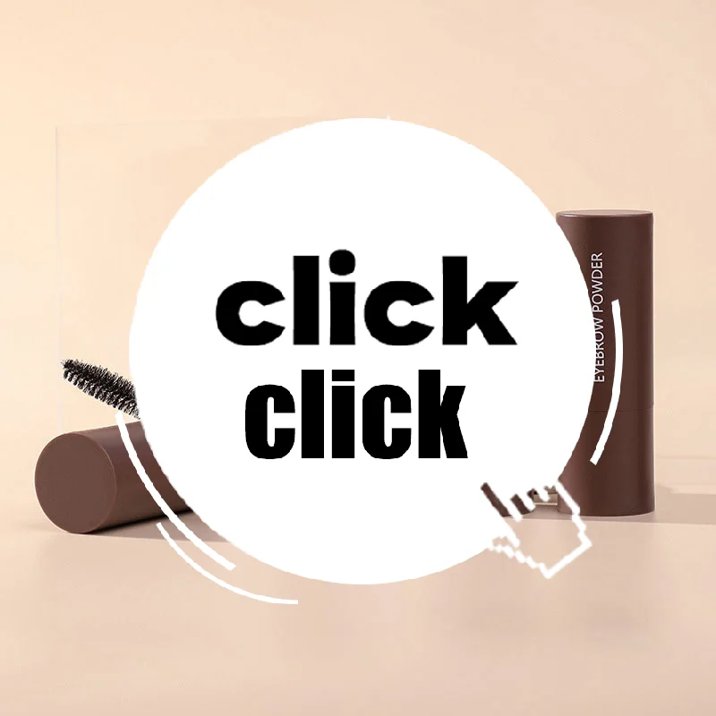 Kit stencil per timbri per sopracciglia, kit per modellare timbri per sopracciglia impermeabili Definitore per sopracciglia e polvere di riempimento, strumenti per il trucco delle donne