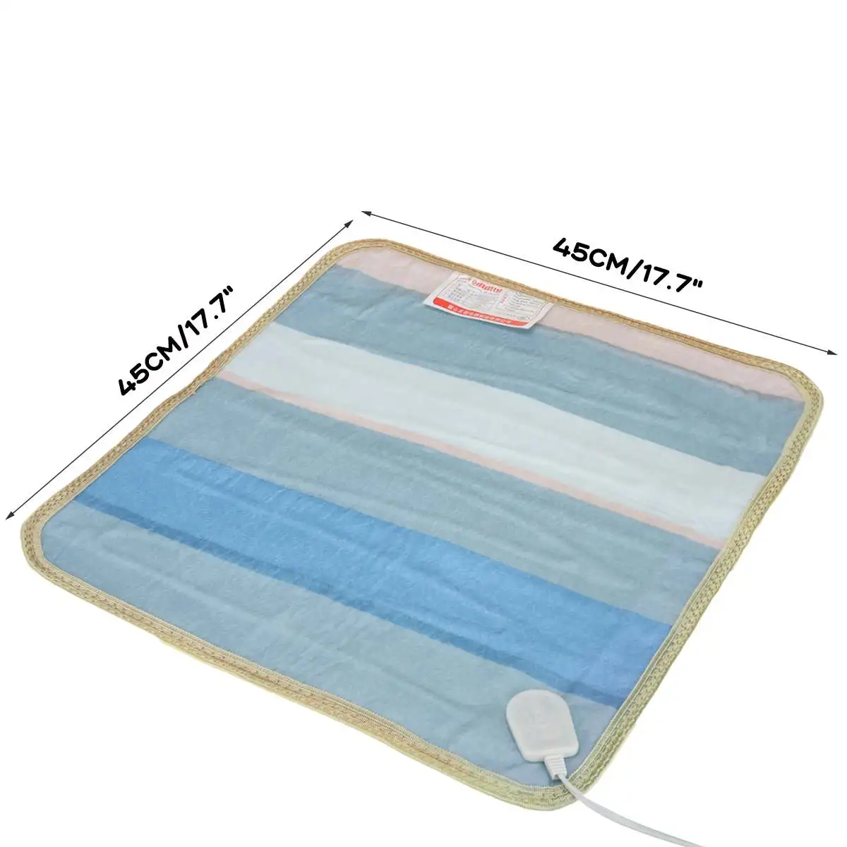 45cm Adjustable Electric Heating Pad Heater Warmer Mat Bed Blanket for Pet Dog Cat 220V Home Office Chair Heated Mat