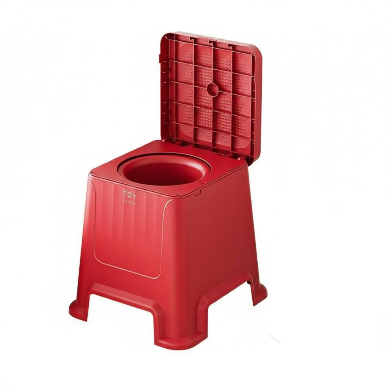 

Bedside Commode Stool Anti-Odor Bedside Commode Chair Mobile Potty Chair Portable Hidden Toilet Stool Easy to Clean