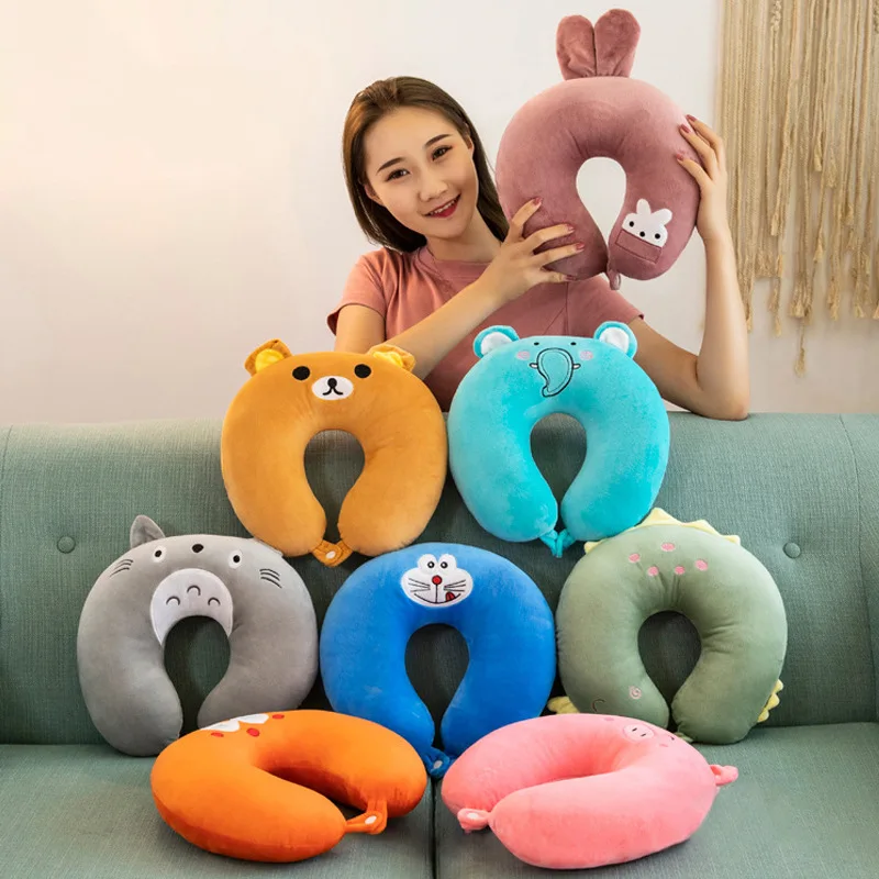 U-Shaped Pillow Neck Pillow Neck Cervical Pillow Aircraft Neck Pillow Traveling Pillow Afternoon Nap Pillow U-Shaped Cute Pillow