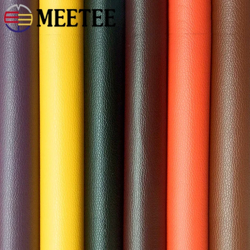 50x137cm Self-Adhesive PU Leather Fabric 0.5mm Thick Waterproof Fix Sticker for Sofa Carseat Bag Shoes Repair Patches Material