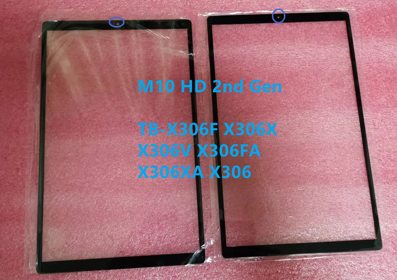 New Original For Lenovo Tab M10 HD 2nd Gen TB-X306F X306X X306V X306FA X306XA X306 Touch Screen LCD Front Outer Glass Panel +OCA