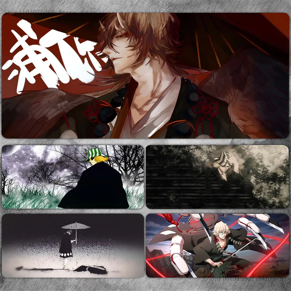 Kisuke Urahara Bleach Anime Mousepad Large Keyboard Desk Mat Gaming Mouse Pad LockEdge Non-slip Mat