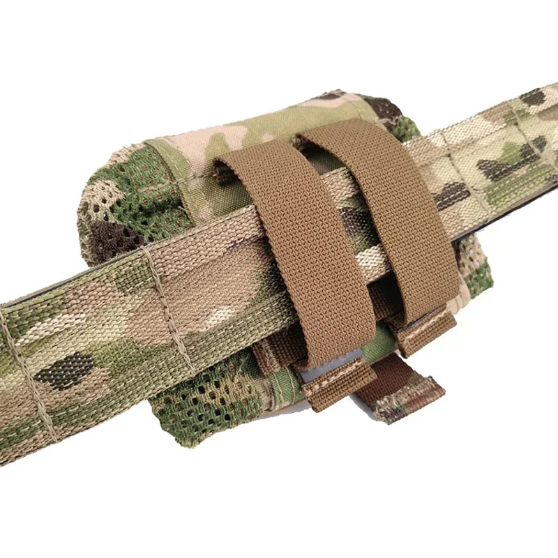 Tactical Pouch Mini EDC Magazine Pouch Multicam 500D Foldable Mesh Recycling Molle Storage Drop Dump Bag view 5