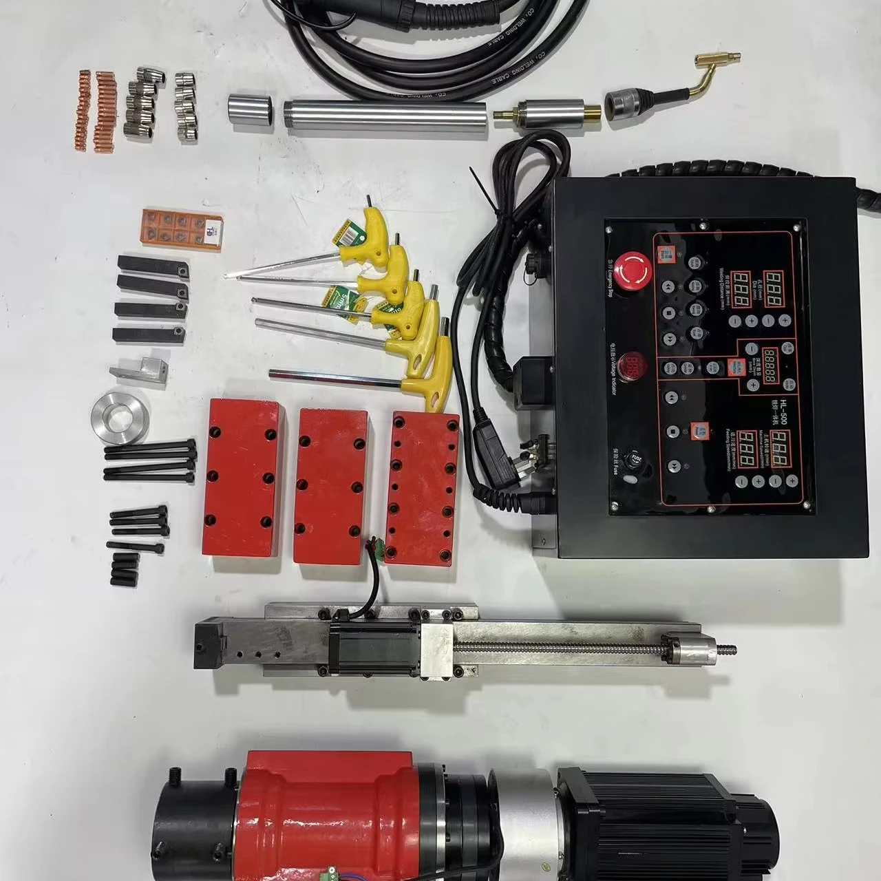 External Circle Processing Machine Outer Shaft Cutting Machine Outer Circle Welding Machine 50-180mm
