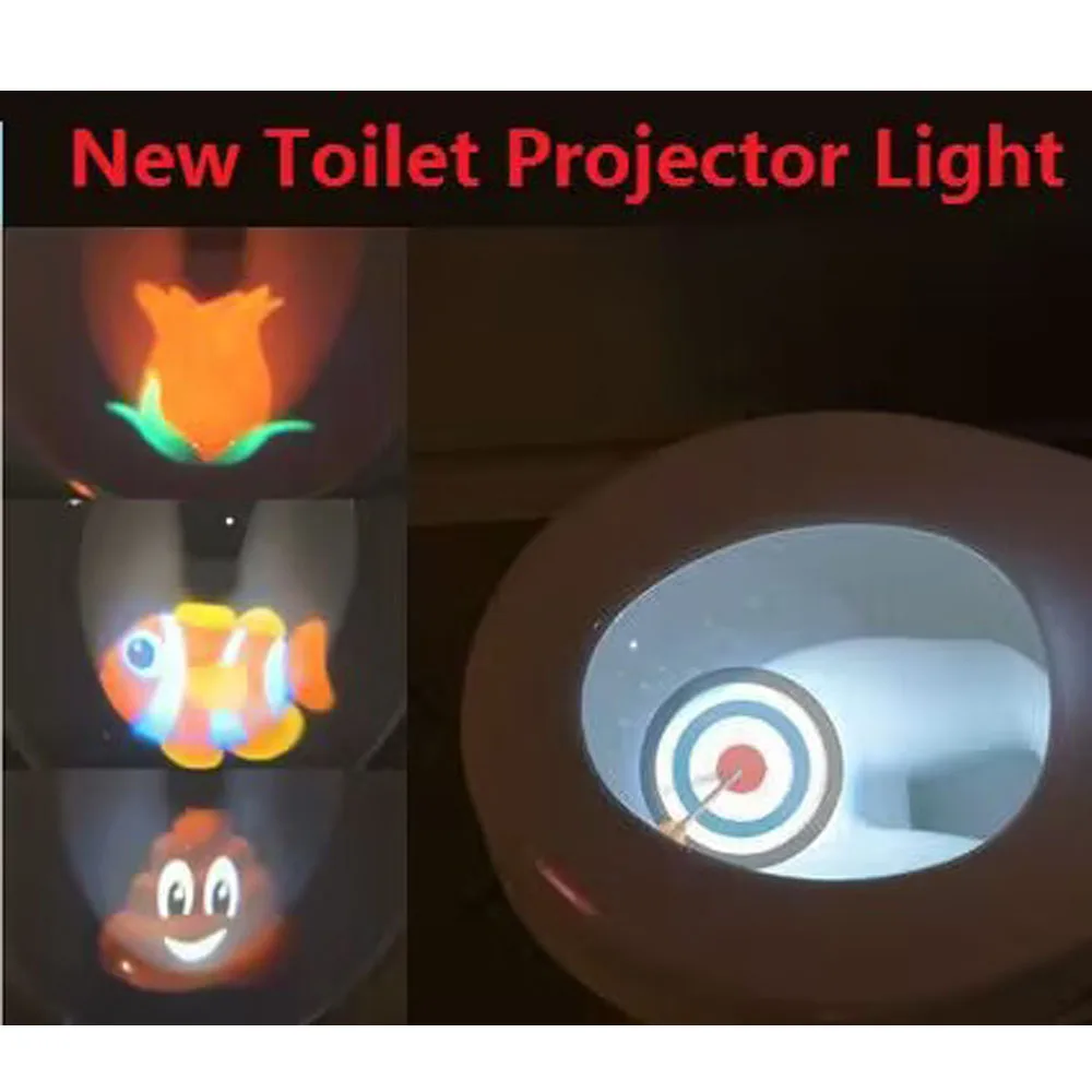 Xiaomi Toilet Bowl Night Light With Motion Sensor Backlight 8/ 16 Colors USB Rechargeable RGB Lamp Projectors For Children Room