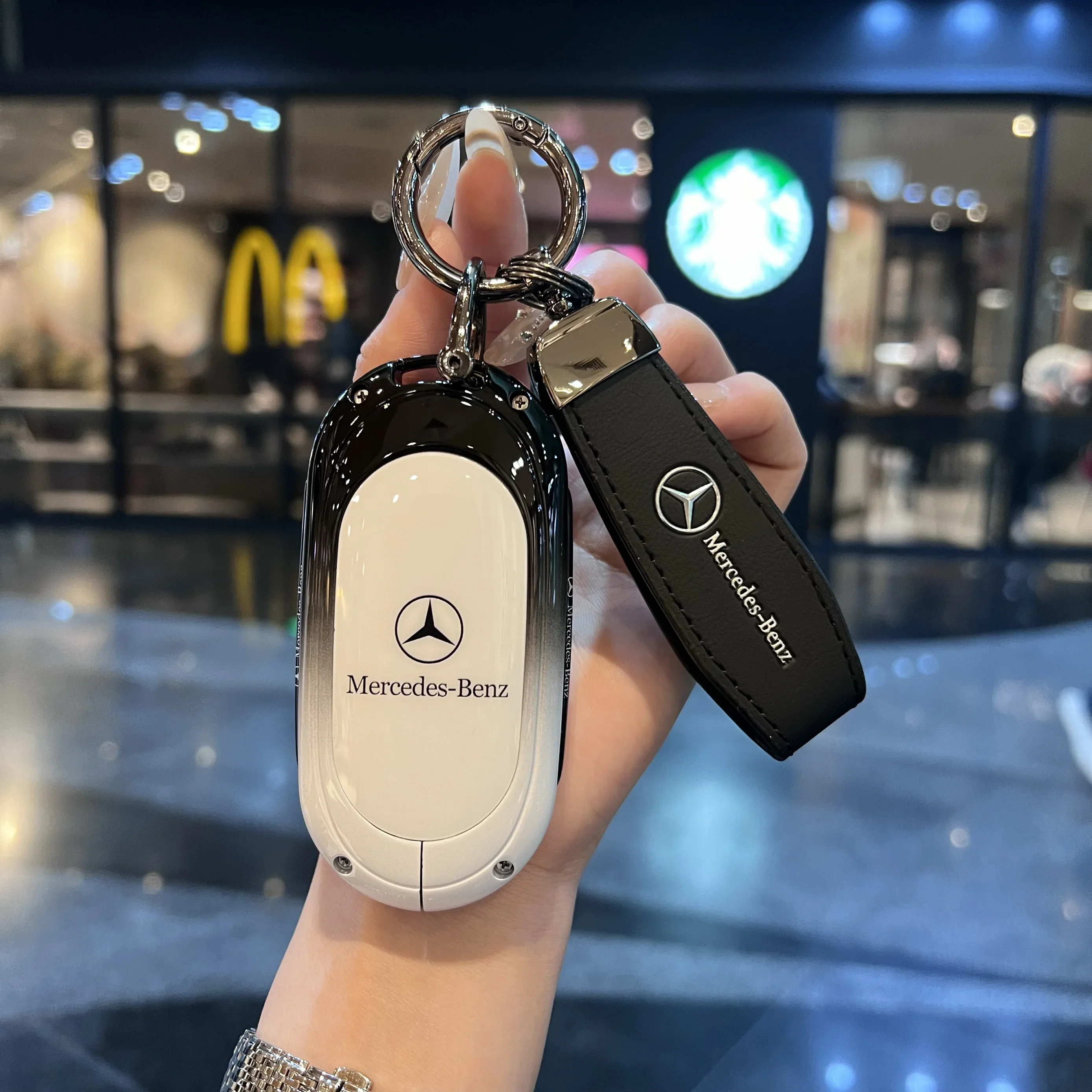 Car key case cover For For Mercedes Benz W206 W223 C S Class S350 C200 C260 C300 S400 S450 S500 2021 2022 2023 2024