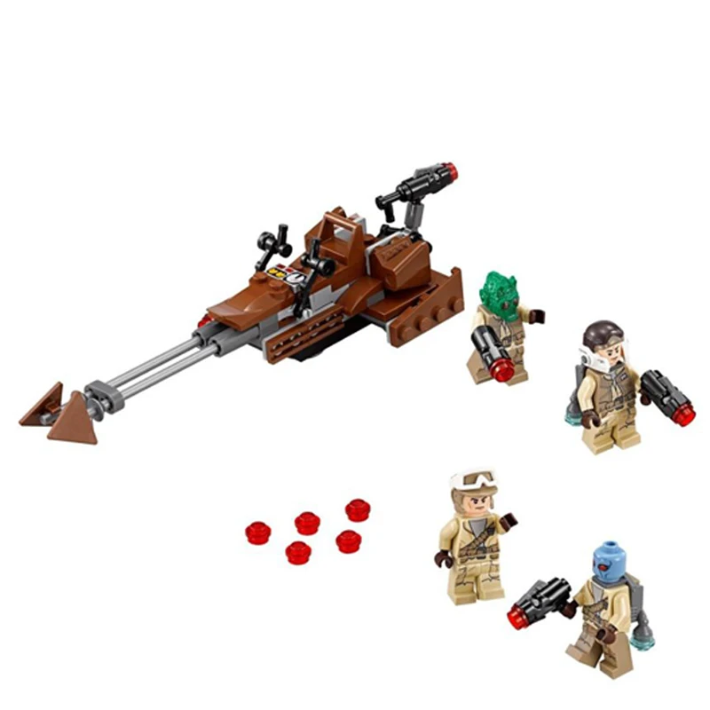 Star Wars Elite Klon-Trooper Angriffsroboter 9488 Bausteine Actionfigur Zusammengebautes Modell Spielzeug Sammlerstück Geschenk für Jungen