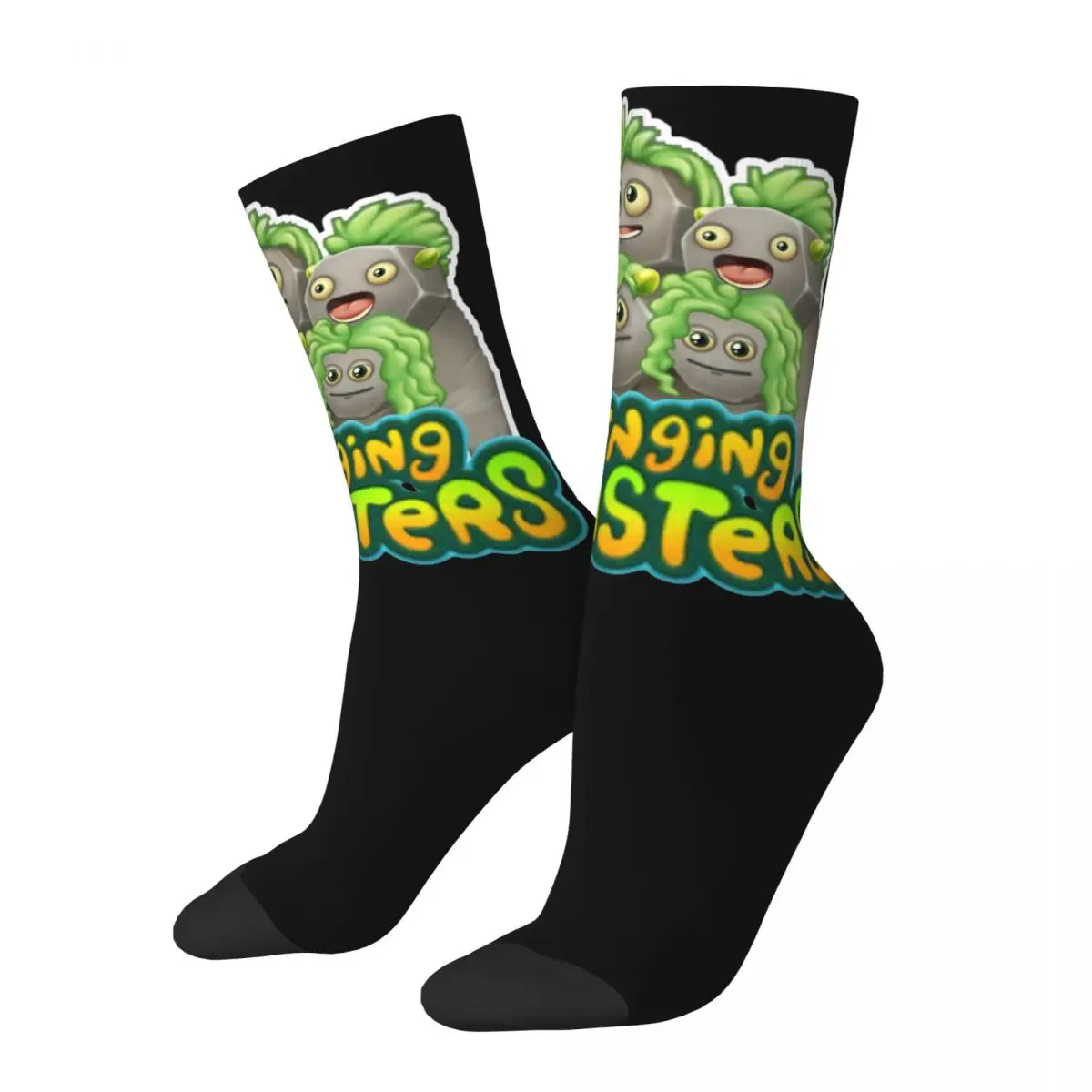 Unisex My Singing Monsters Games Socks Cotton Casual Funny Cartoon Gaming Socks Accessories Middle TubeSocks Suprise Gift Idea