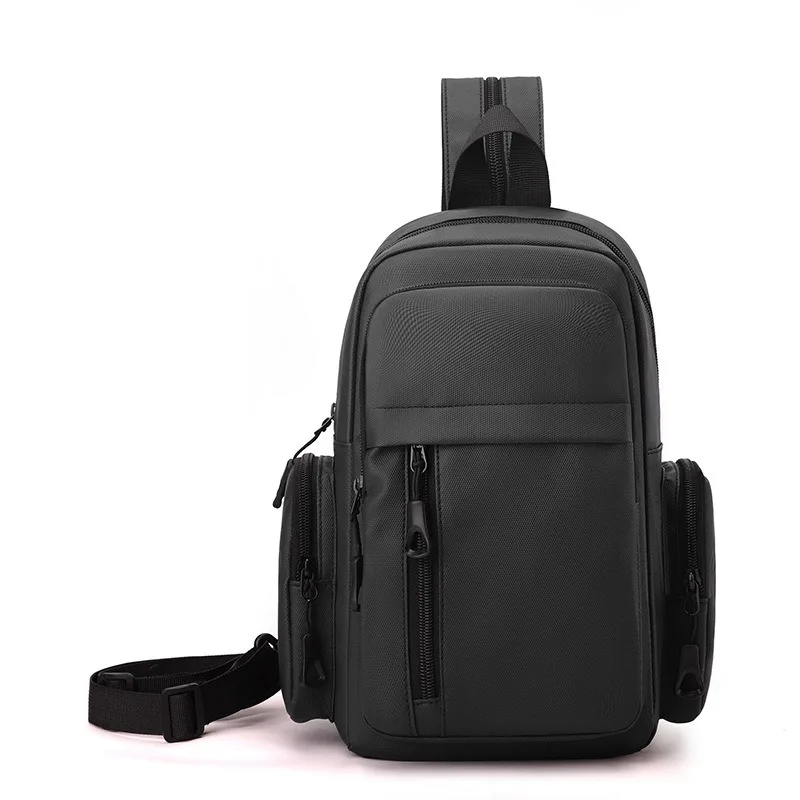 2026 New Men's Trendy Chest Bag, Casual and Versatile Single Shoulder Bag, Large Capacity Crossbody Bag for Outdoor Sports