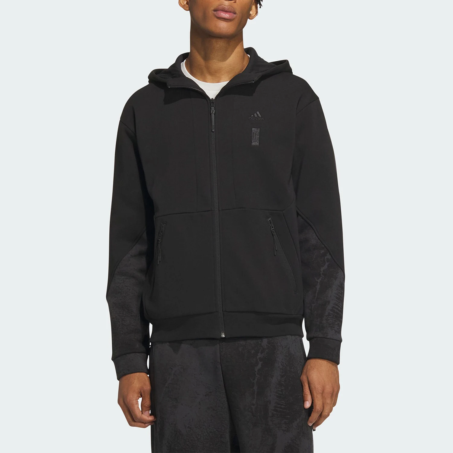 

Adidas подлинная новая мужская повседневная куртка с капюшоном в стиле пэчворк с принтом IP4942