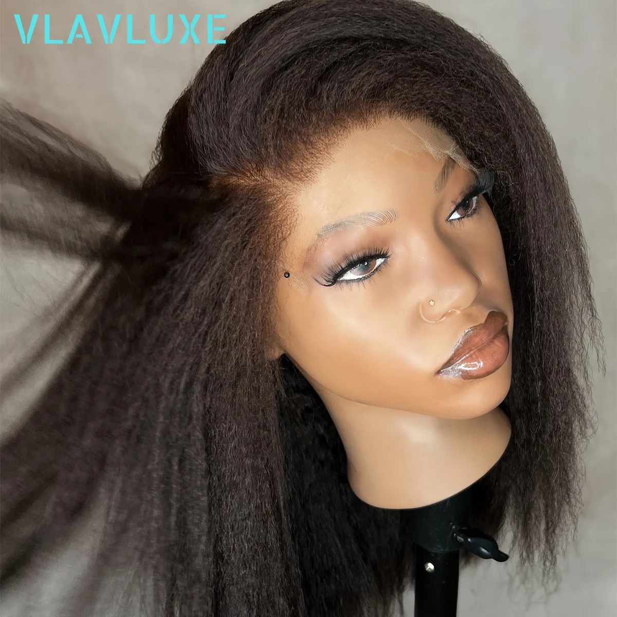 

Кудрявые короткие прямые парики из натуральных волос, бесклеевые, плотность 400, 360 HD, прозрачные кружевные фронтальные парики, натуральный черный цвет, парики Vlavluxe