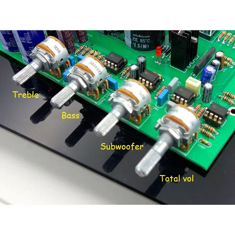 Nvarcher STK401 Subwoofer Amplificador Audio Board 70Wx2+200W 2.1 Channel Sound Amplifiers HIFI Amp Speaker