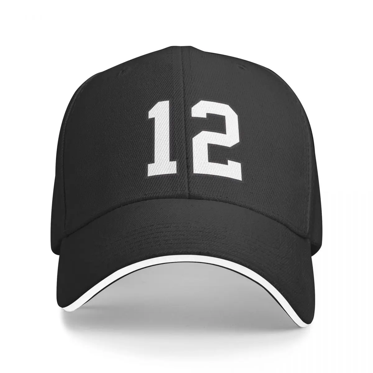 Number 12 Adult Baseball Cap For Men Four Seasons Female Snapback Caps Casual Dad Hat