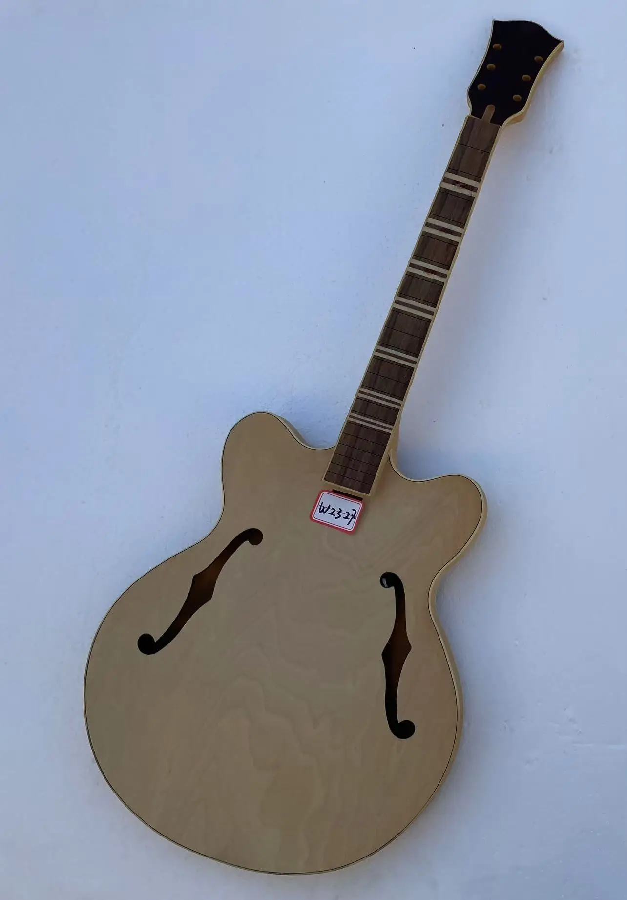 DIY Hofner Verythin HCT Electric Jazz Guitar Part Guitarra without Hardwares in Stock Discount Free Shipping W2327