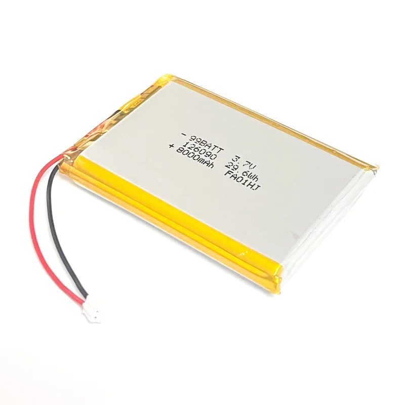 Rechargeable LiPo Battery 3.7V 8000mAh